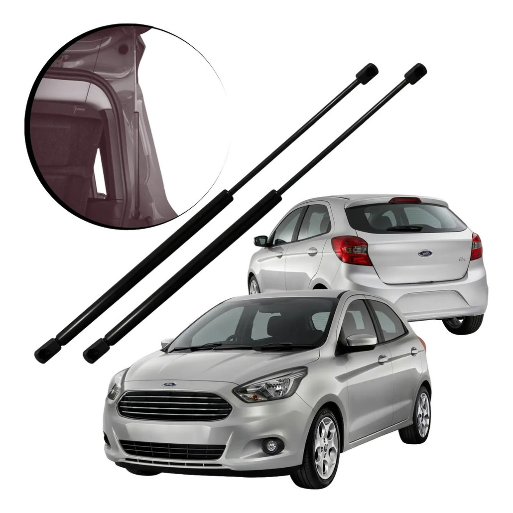 Par Amortecedor de porta Malas Novo Ford Ka Hatch 2014 2015 2016 2017 2018 2019 2020 2021
