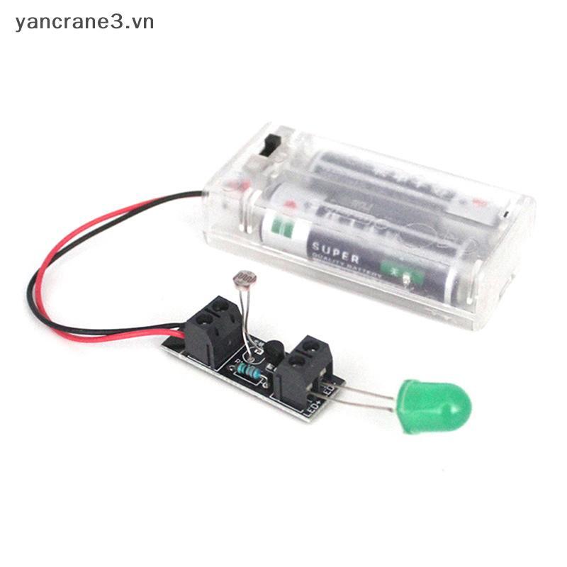 { YAN } Módulo De Interruptor De Sensor De Controle De Luz Inteligente Placa Para LED Night 3V DIY Robot Car Toys Produç