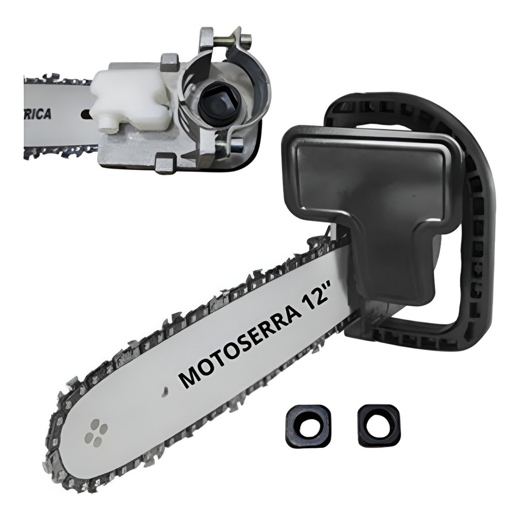 Adaptador de Motoserra para Parafusadeira Esmerilhadeira Lixadeira Serra 12