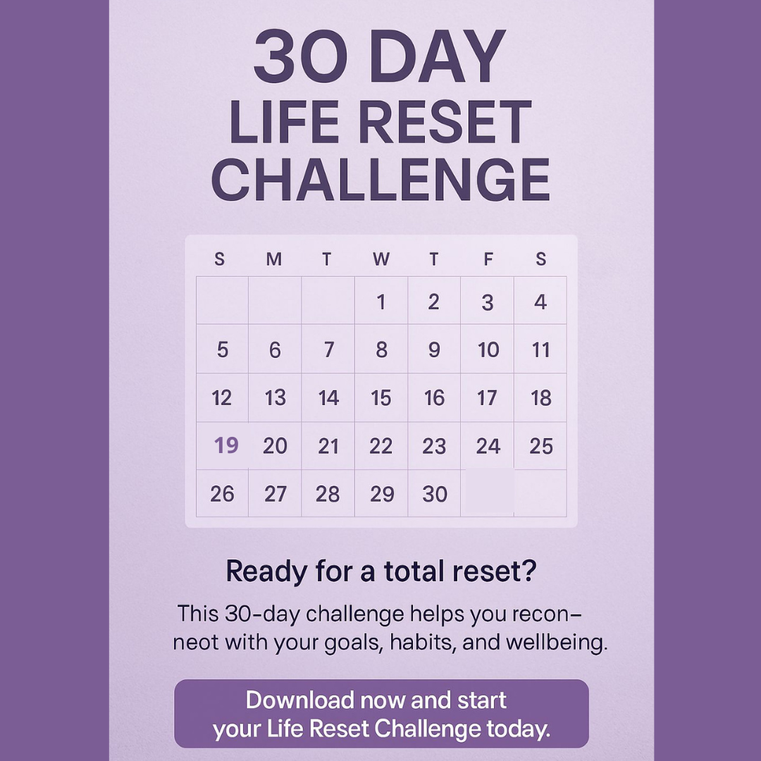 30-Day Life Reset: Reboot Your Habits, Mindset & Energy