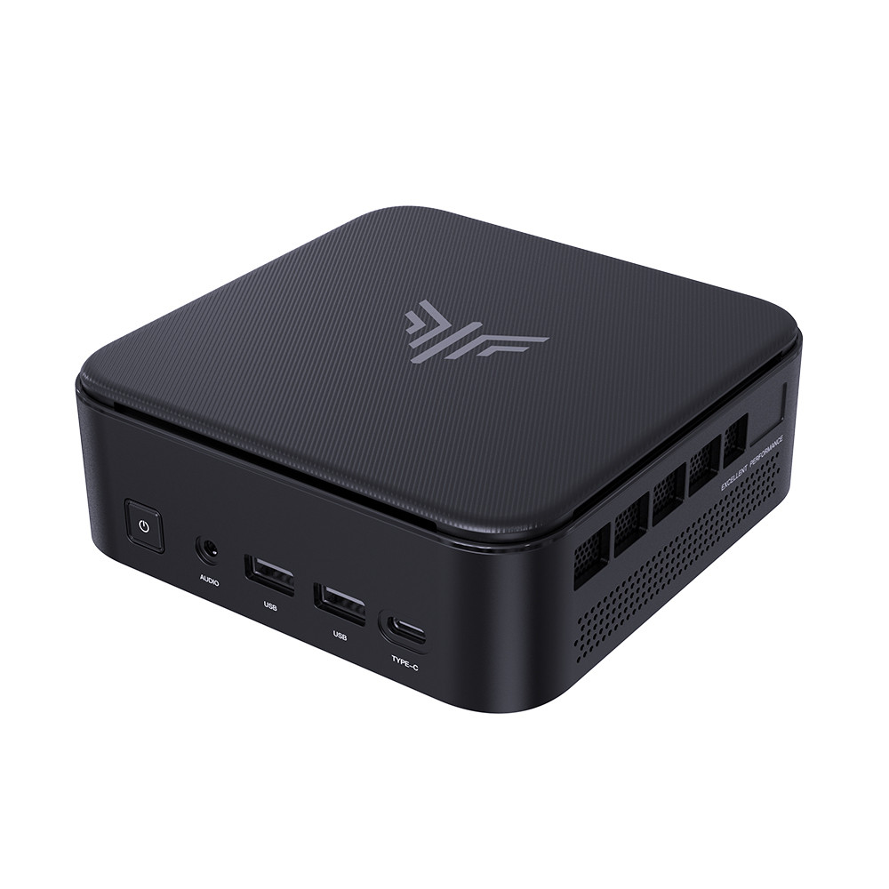 Mini PC Kamrui AMD R3-3250C 8GB 256GB SSD UsbC Hdmi DP Preto