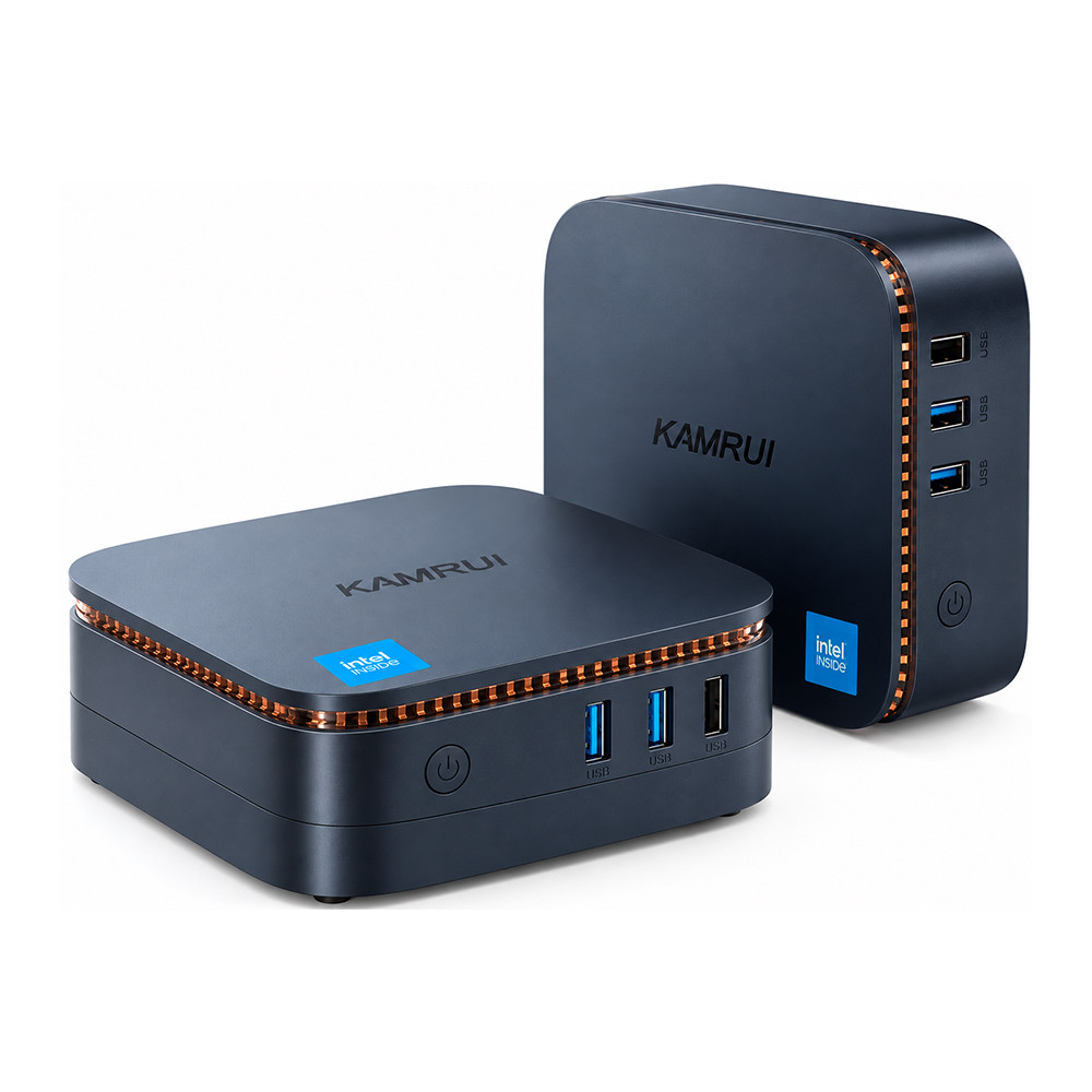 Kamrui Mini PC Intel N5030 8GB RAM 128GB SSD Compacto
