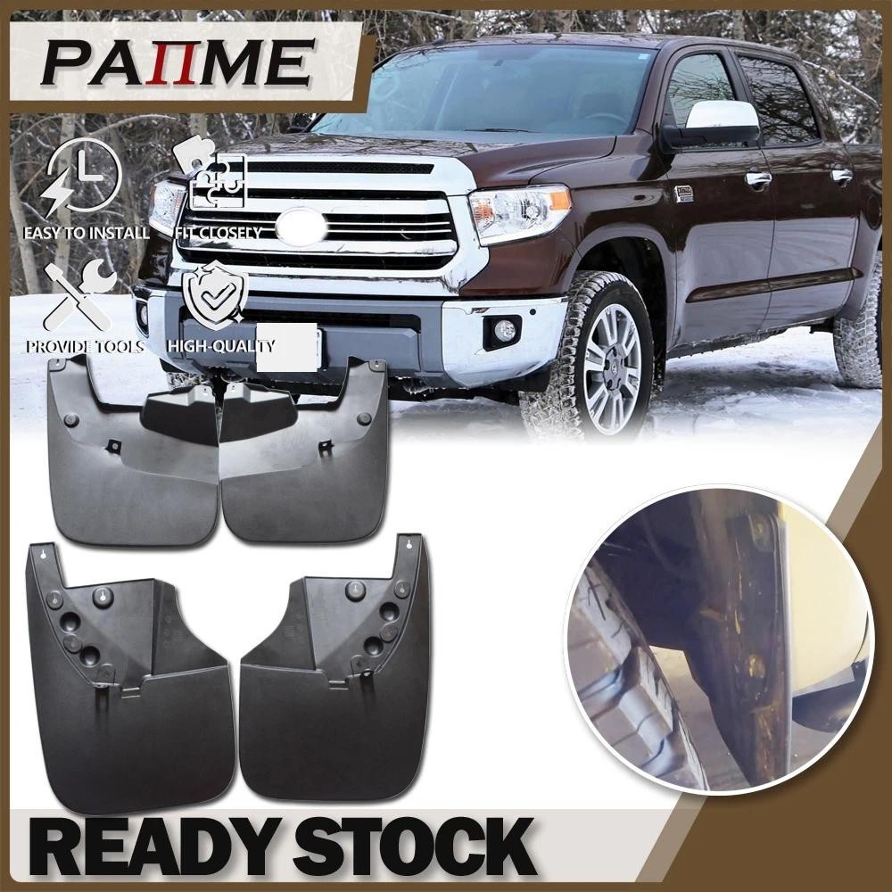 Fender Pára-Lamas Traseiros Dianteiros MudFlap Para Toyota TUNDRA 2007-2021 YC101008