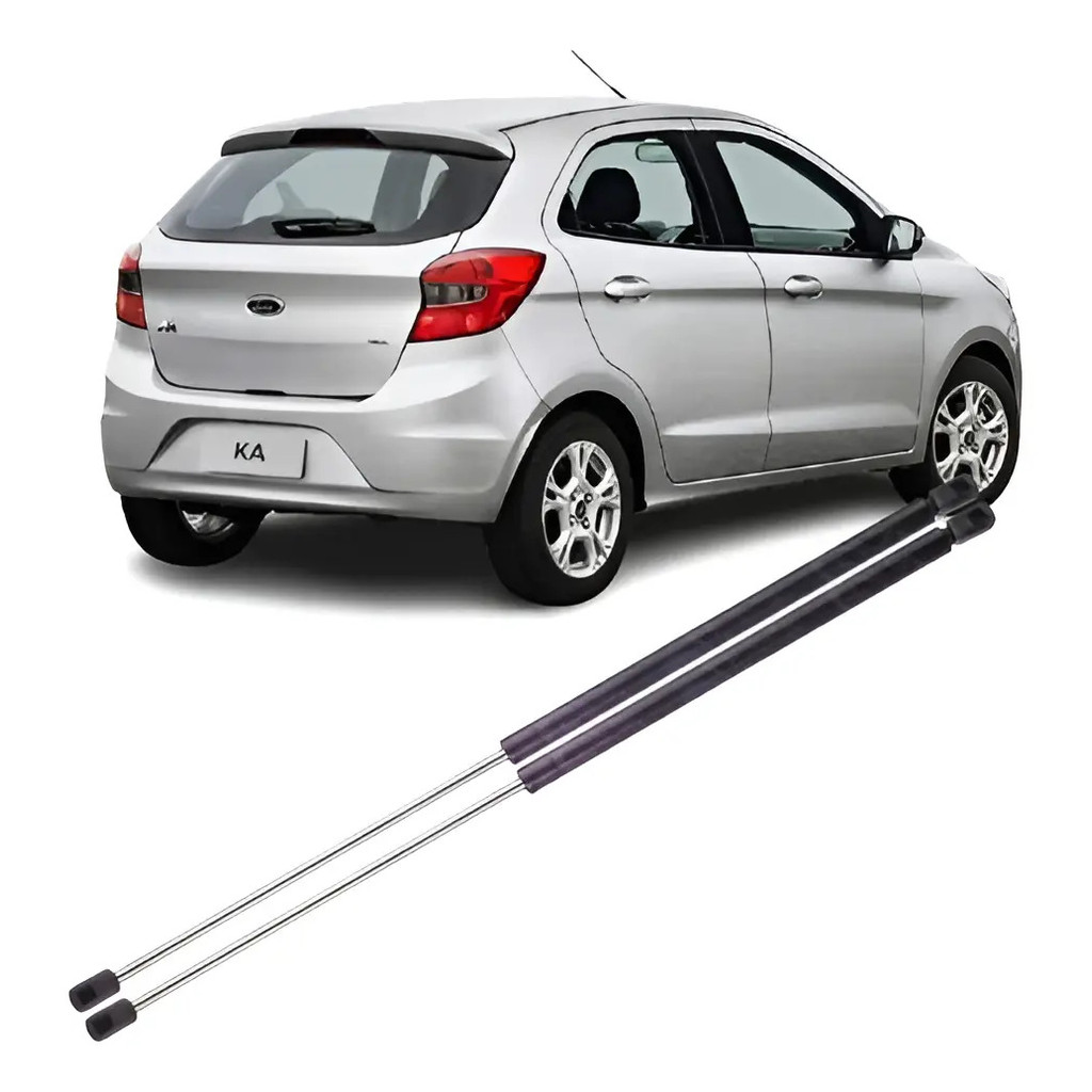 Par Amortecedor Tampa Traseira Malas Ford Ka 2015 2016 2017 2018 2019 2020 A 2021 Hatch Original