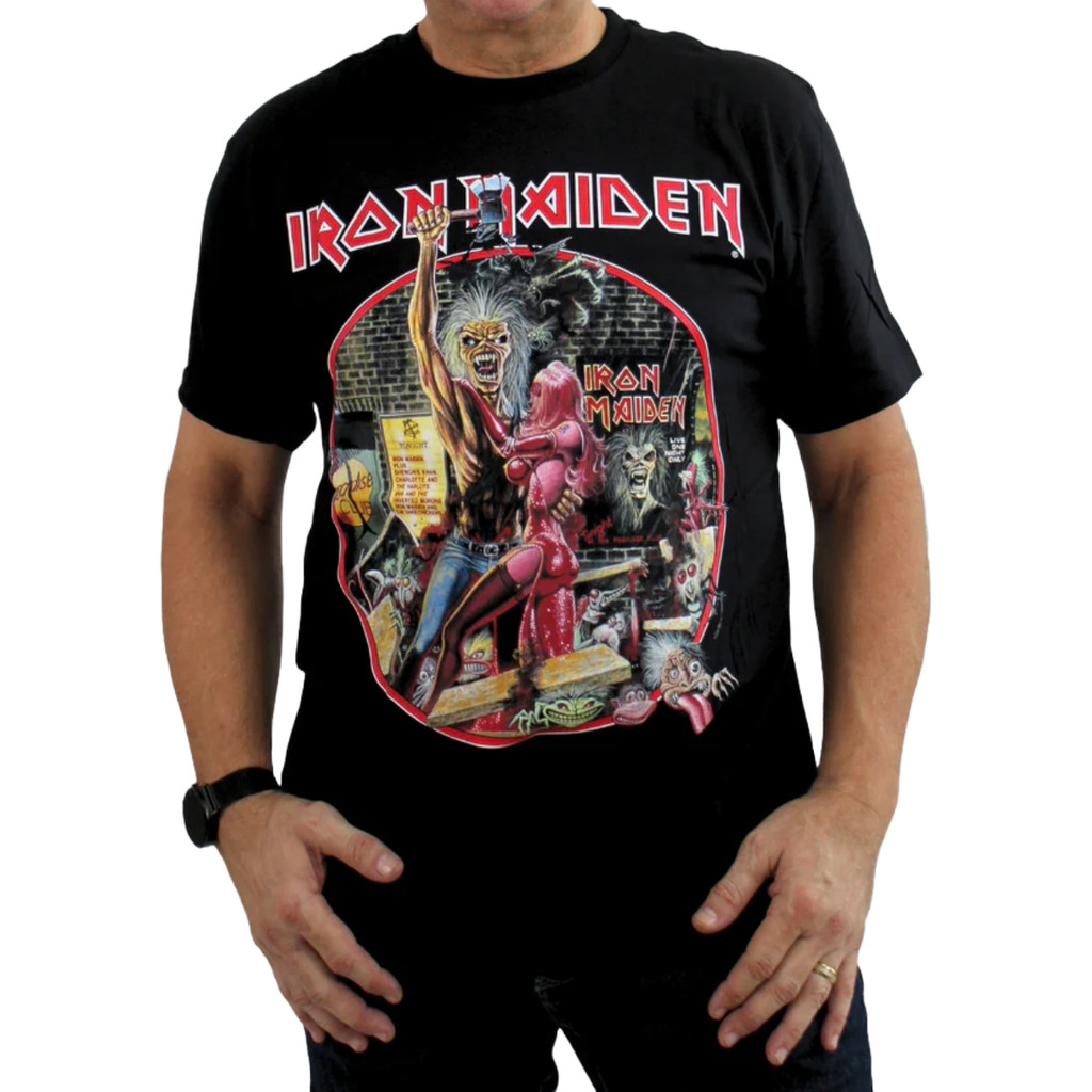 Camiseta Iron Maiden Bring Your Daughter