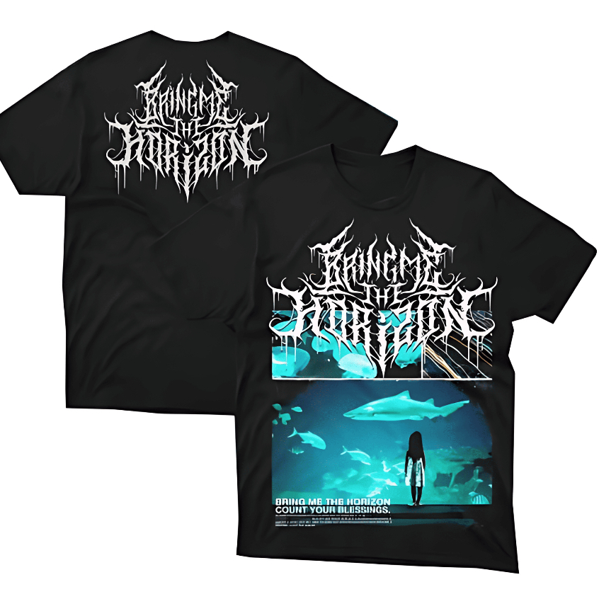 Camiseta Camisa Bring Me The Horizon Count Your Blessings Blusa 100% Algodão Unissex Adulto/Infantil