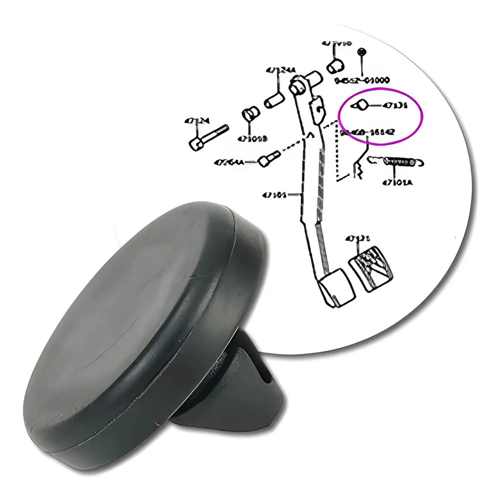 Batente Coxim Bucha Pedal De Freio Tundra 2000 A 2006