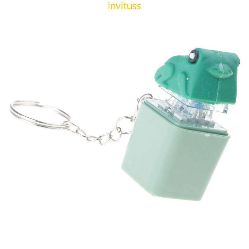 Inv Cute Frogs Keycap Brinquedo Sensorial Alívio Do Estresse Fidgets Botão Pressão Som