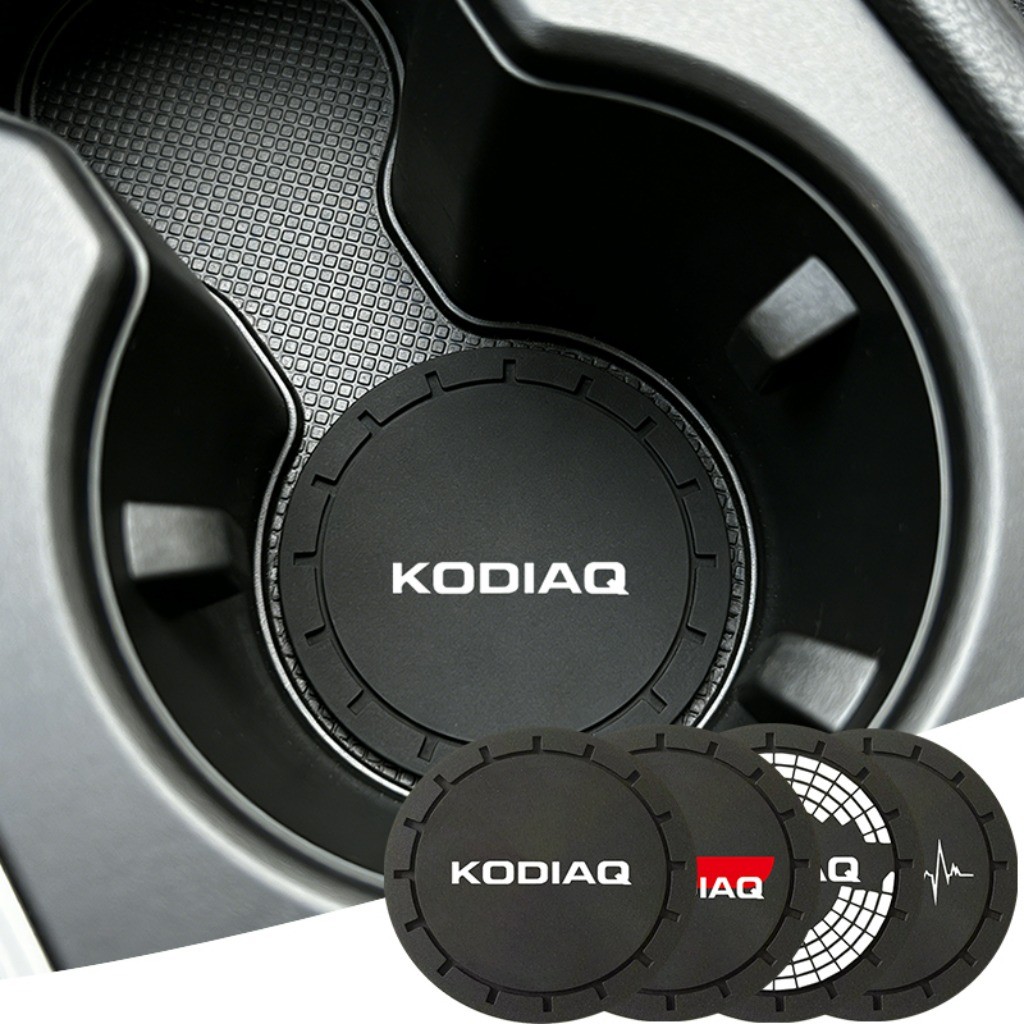 1 Peça Antiderrapante Tapete De Silicone Para Carro Acessórios Automotivos For Skoda Kodiaq RS Ambition Style Sportline