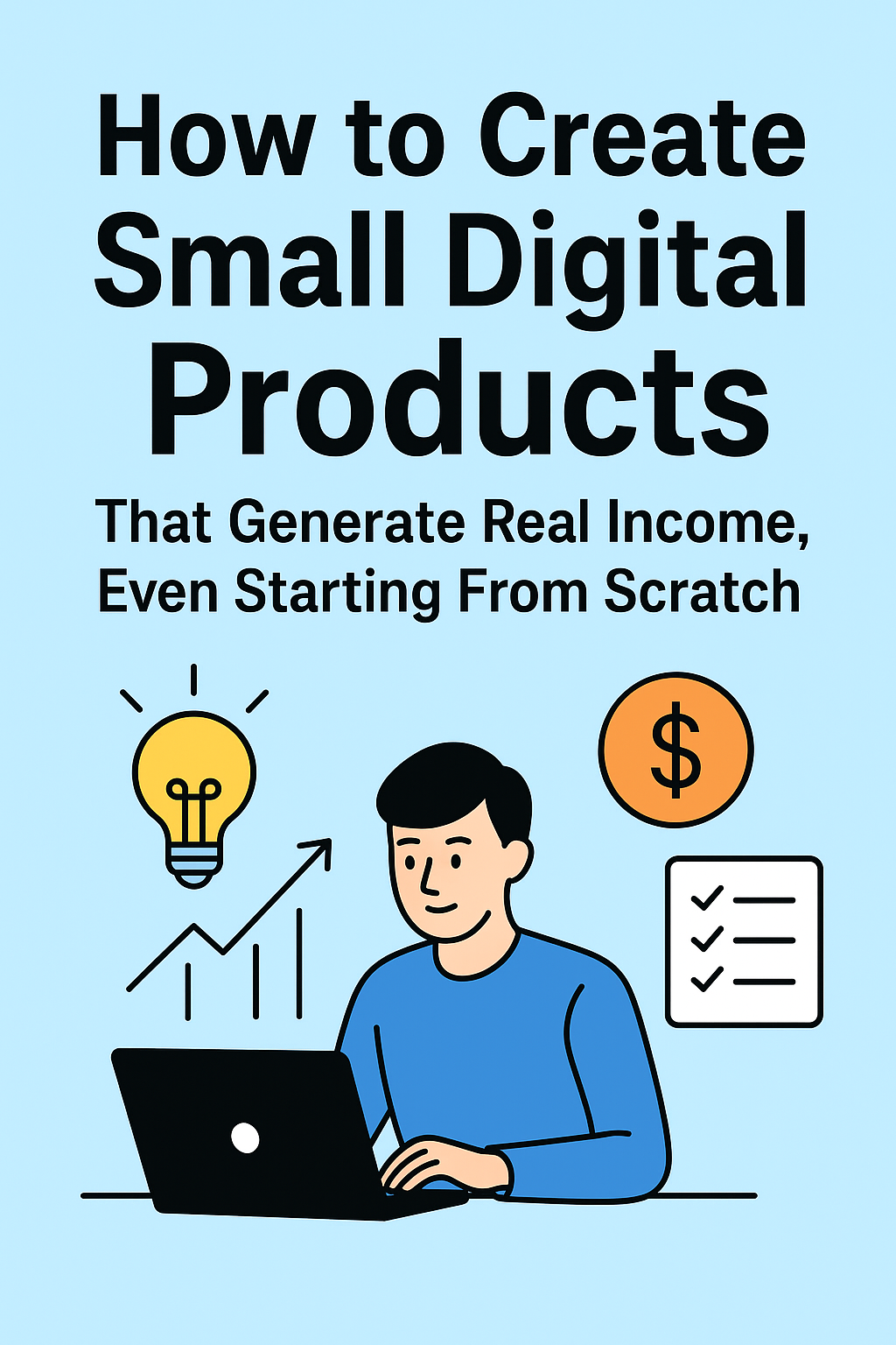 How to Create Small Digital Products That Generate Real Income, Even Starting From Scratch