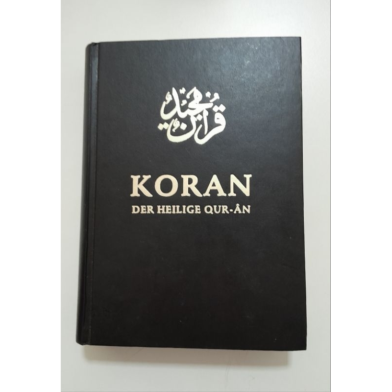 Livro Koran Der Heilige Quar-Ân 1996.