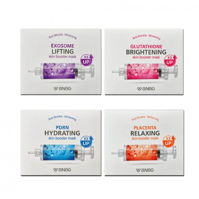 BNBG Máscaras Impulsionadoras De Pele 10 Folhas Cuidados Com A Facial Koran Beauty
