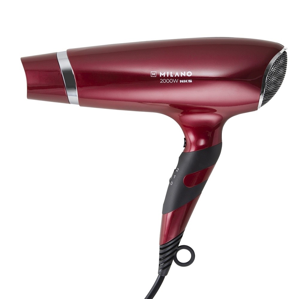 Secador De Cabelos Ml-900 Nks Milano 2000w Vermelho