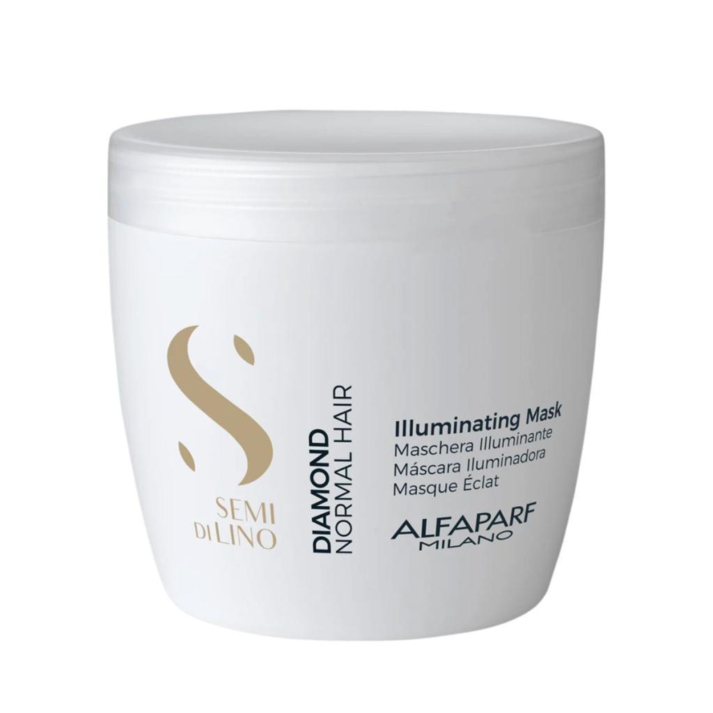Máscara Semi Di Lino Illuminating Diamond Hair Alfaparf 500ml