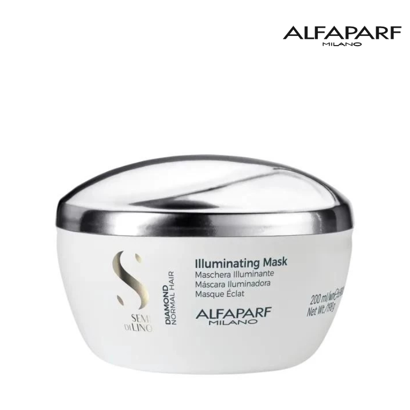 Alfaparf Máscara Capilar Semi Di Lino Diamond Illuminating 200ml