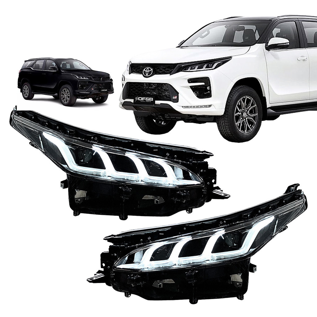 Par Farol Elétrico Hilux Sw4 Led 21 2022 2023 2024 Gr Sport