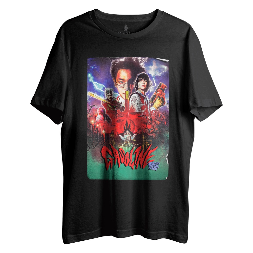 Camiseta Algodão Unissex Tshirt Gasoline Key Camisa Masculina T-Shirt Feminino