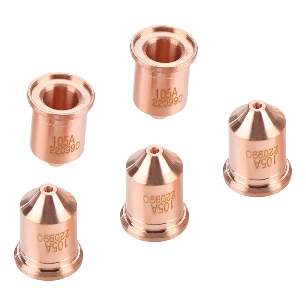 Kit 5 Bicos de Corte Plasma Nozzles para Tocha