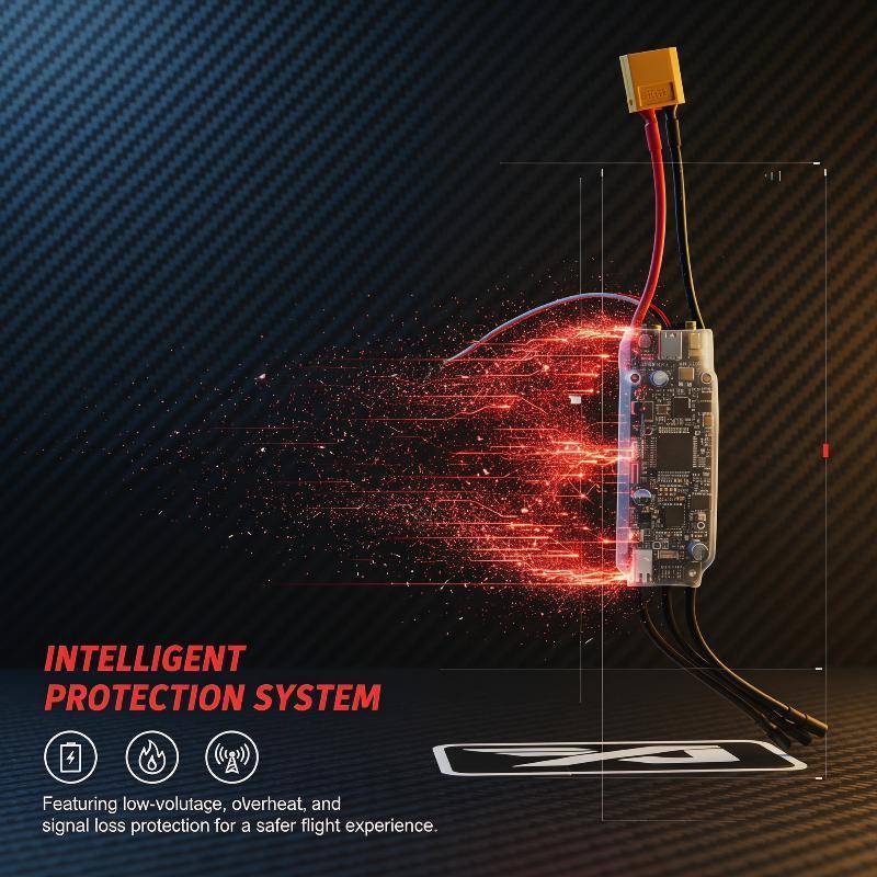 MA Brushless ESC 30A 40A HV Bidirecional 2 4S BEC MOSFET Atualizado Para Modelo De Carro De Barco Desempenho Eficiente