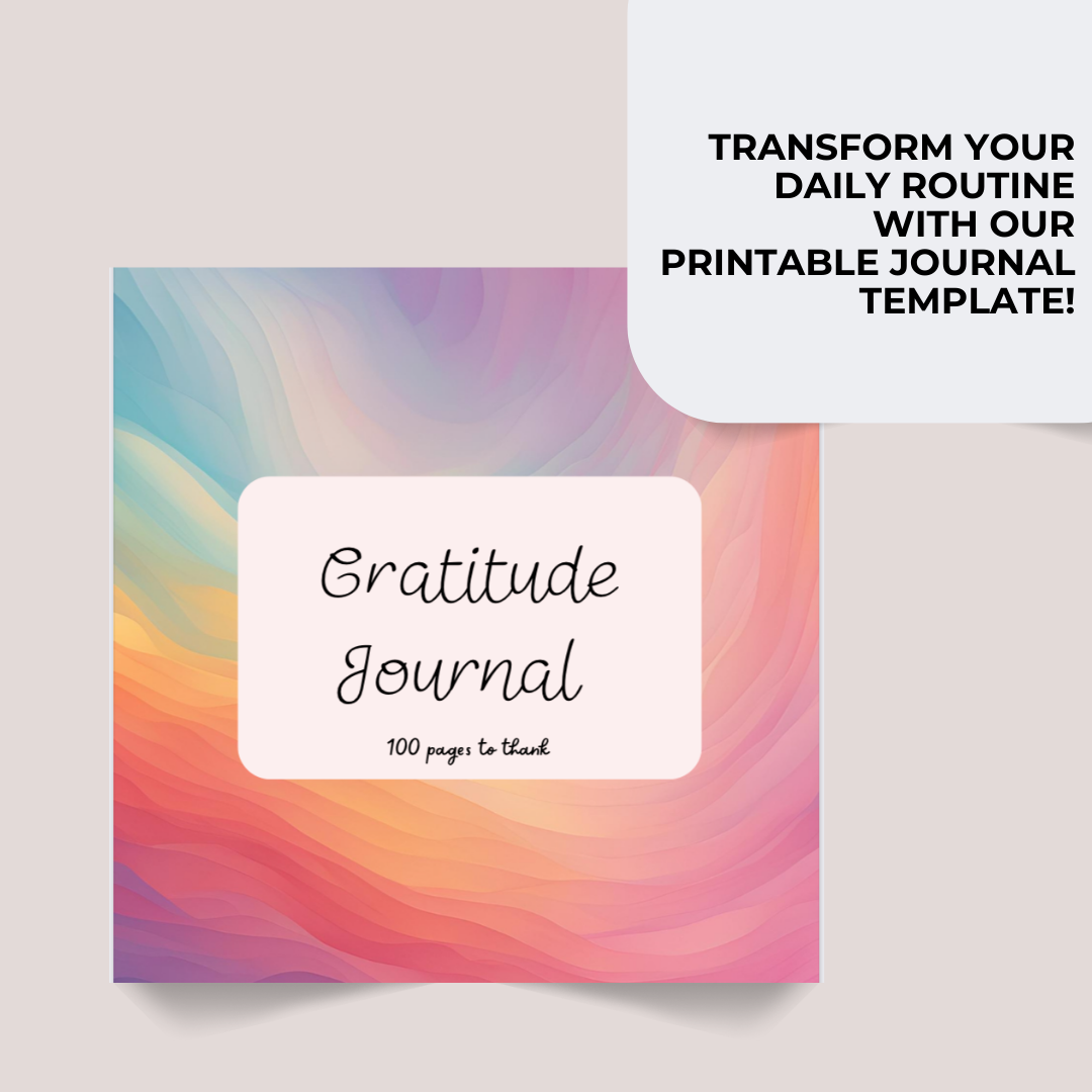 Daily Gratitude Journal
