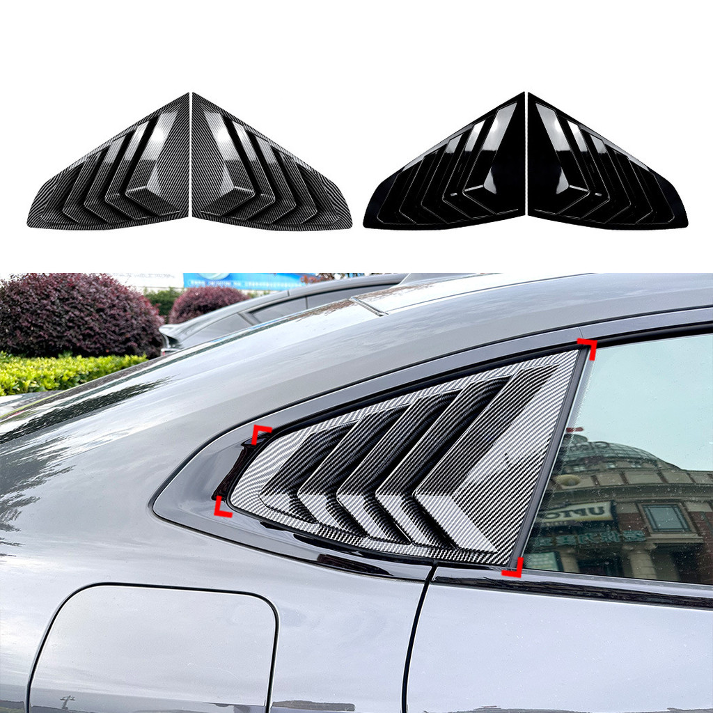 Alta qualidade-adequado para BMW série 4 Gran Coupe G26 2020 + persianas de janela traseira adesivos de carro modificaçã