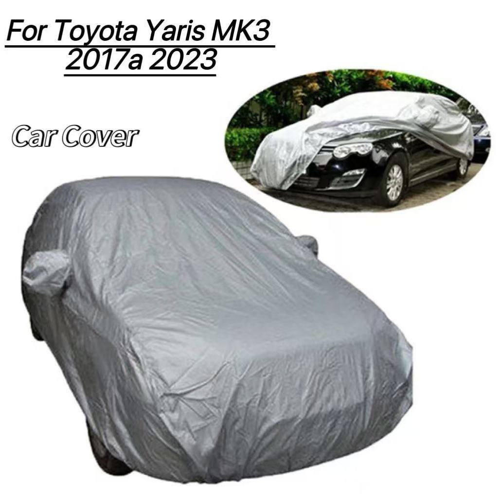 Capa De Carro Interior Ao Ar Livre Protetor Solar Calor Sol Proteção UV Para Toyota Yaris MK3 2017a 2023
