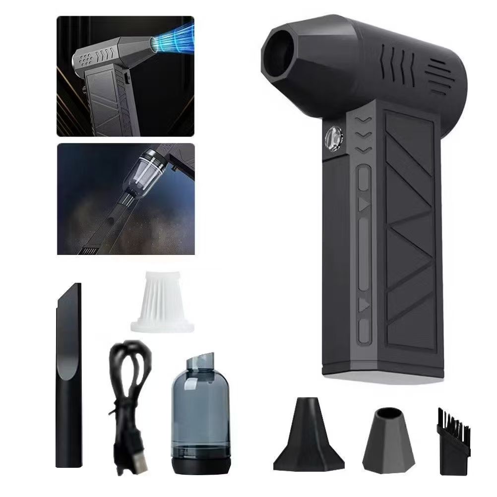 Soprador de ar Turbo à Jato Portátil  Ventilador  130.000 RPM Motor Brushless Sem Fio e Super