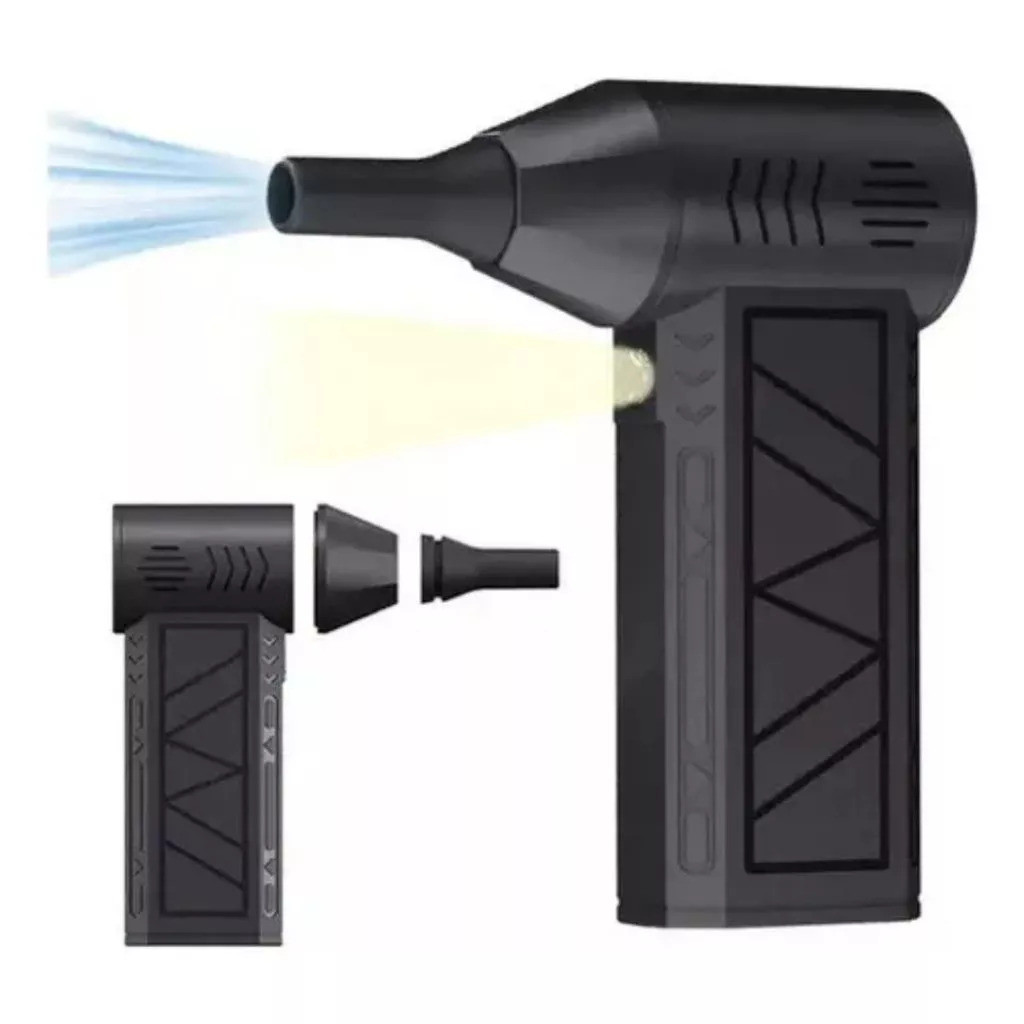 Soprador de Ar Turbo a Jato Sem Fio Portátil 130.000 RPM com Motor Brushless