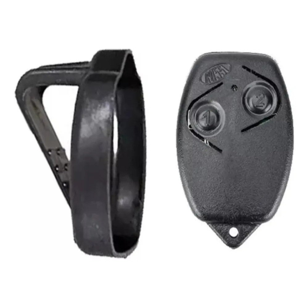 Kit Controle Rossi + Presilha Clip de Fixação Remoto Rossi 433 Mhz Quebra-Sol Eletrônico