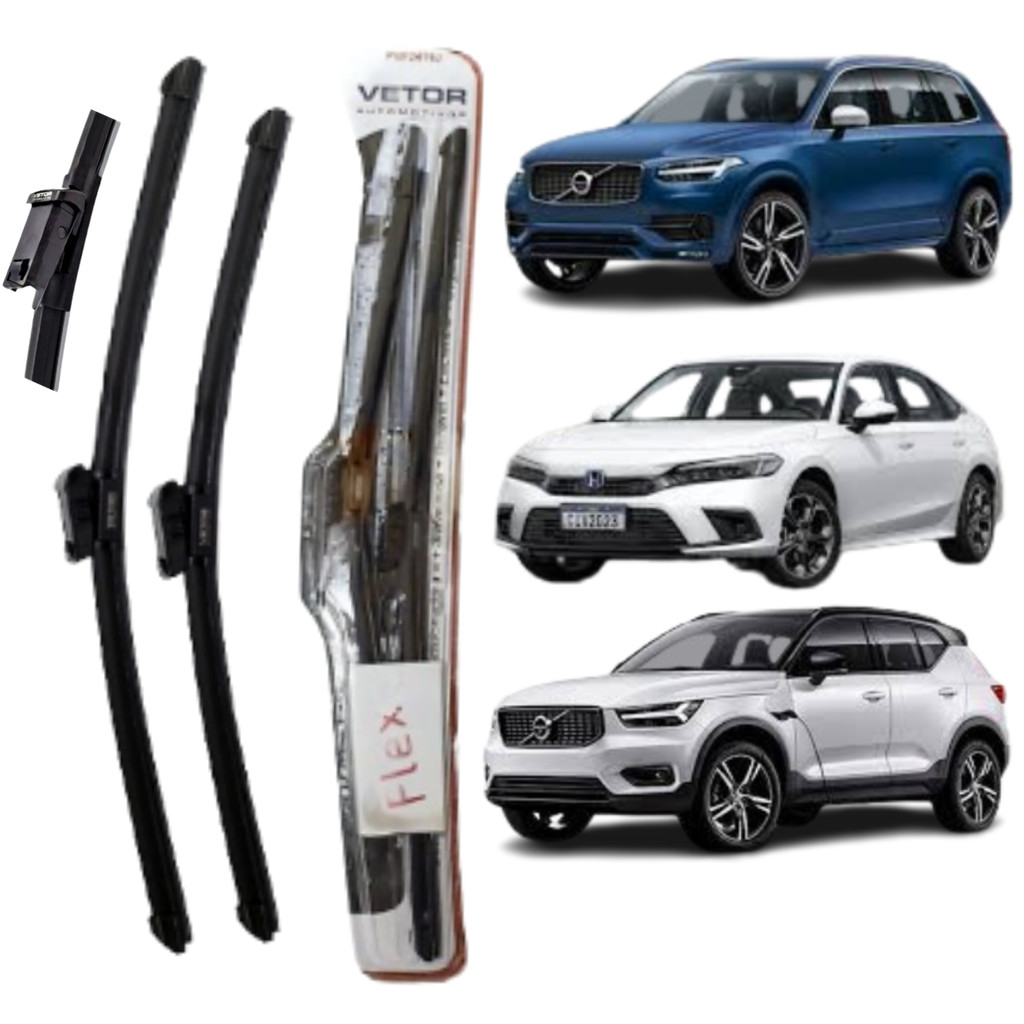 Palheta Limpador Parabrisa Volvo C40 2022- Xc40 18- Xc90 16-