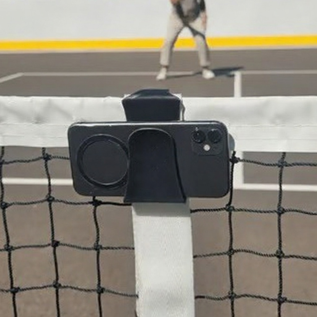 Soccer Training Phone Holder Fence Mount Portable Universal Outdoor for Smartphones – Clip for Baseball Softball Tenni
