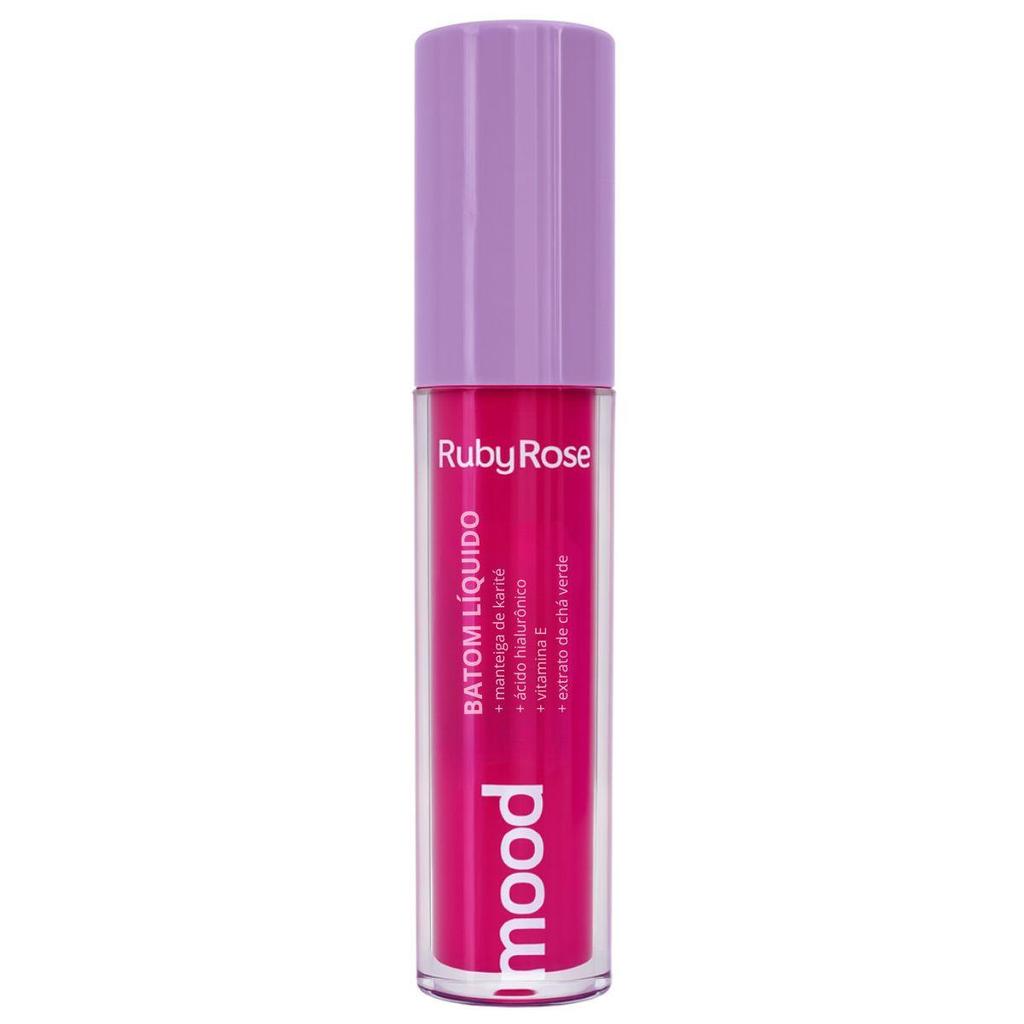 Batom Líquido Ruby Rose Mood Hope 21 3,2ml