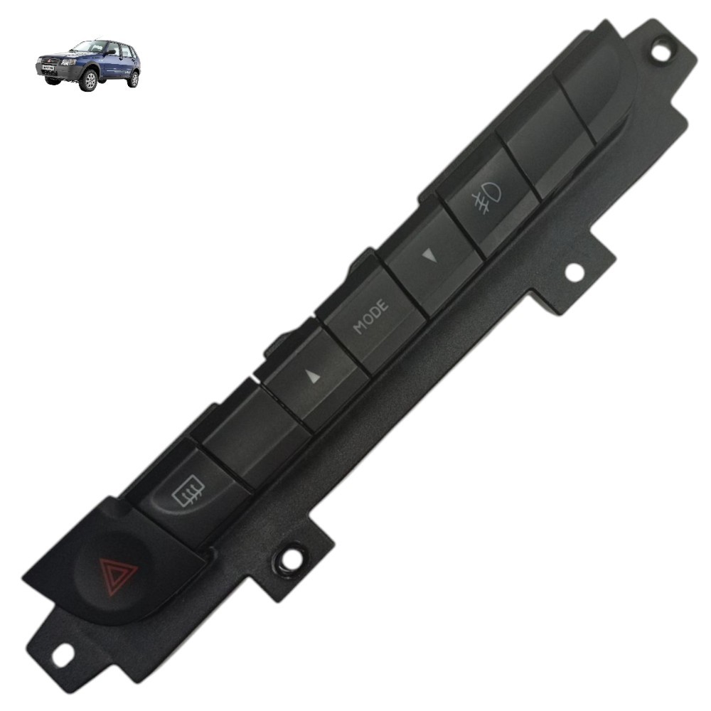 Botão Alerta Desembaçador Milha Mode Fiat Idea 2013 2014 15