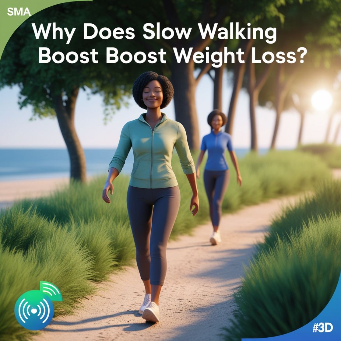 Why does slow walking boost weight loss