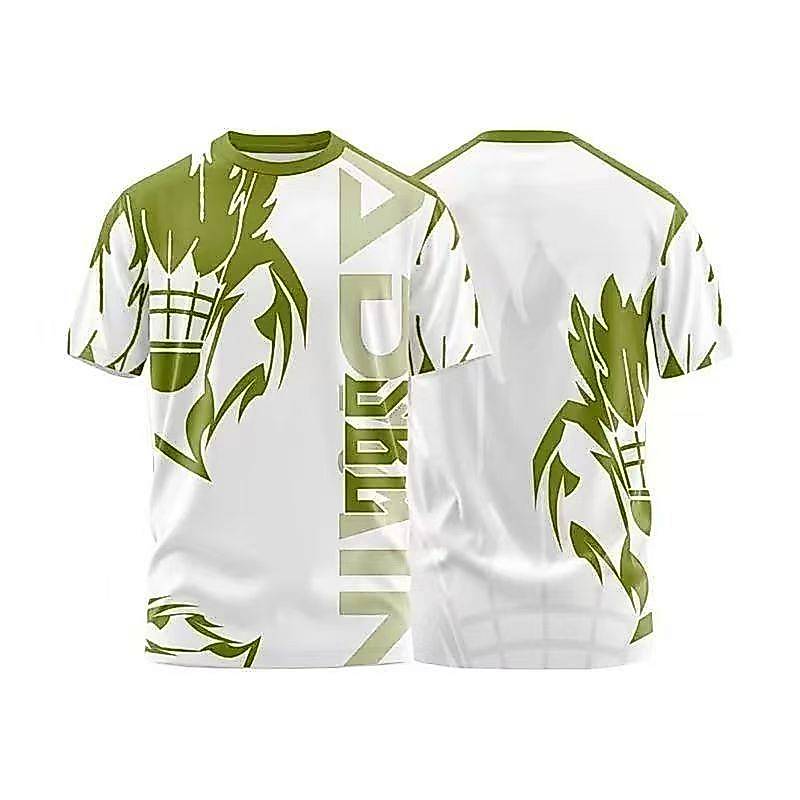 [Popular] New Trendy Pattern T-shirt Summer Quick-Drying Breathable Badminton Clothing wbY6