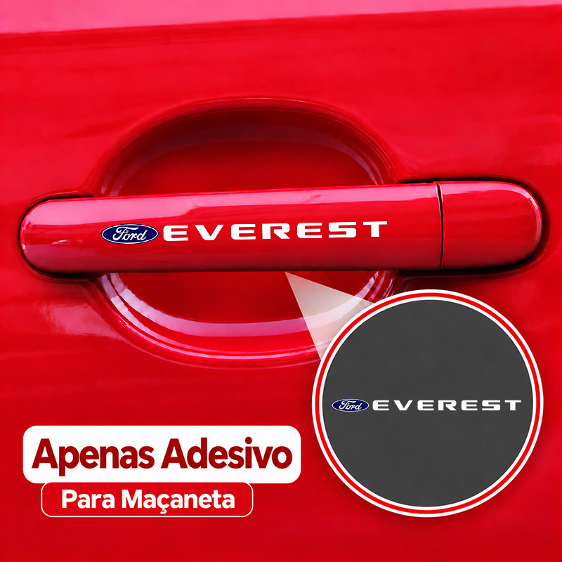 Para Ford everest Maçaneta Da Porta Decalque Adesivo Logotipo Do Carro 2024 2025 2014 2017 2018 2004 2010 2012 2023 2016