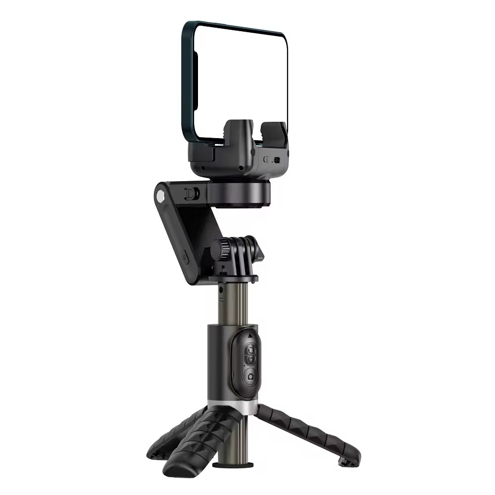 Estabilizador Gimbal Com Led Smartphone Bluetooth Tripe Selfe rotação de 360° Q18