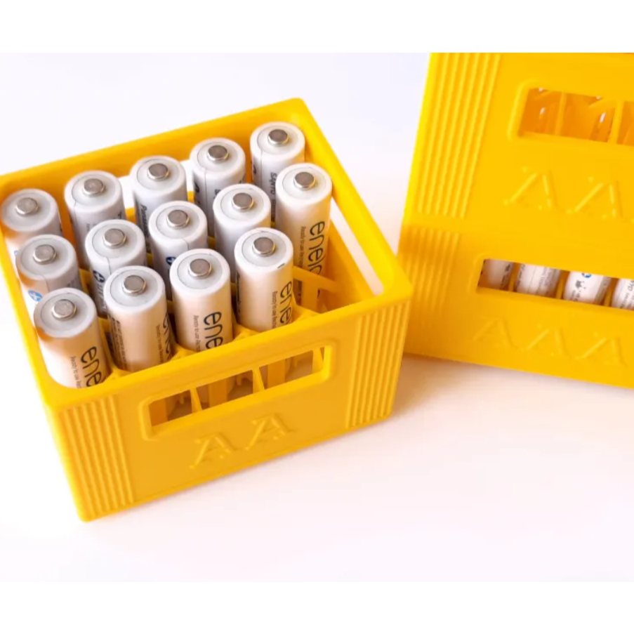 Battery Crate 3D – O Porta-Pilhas Que Faltava!