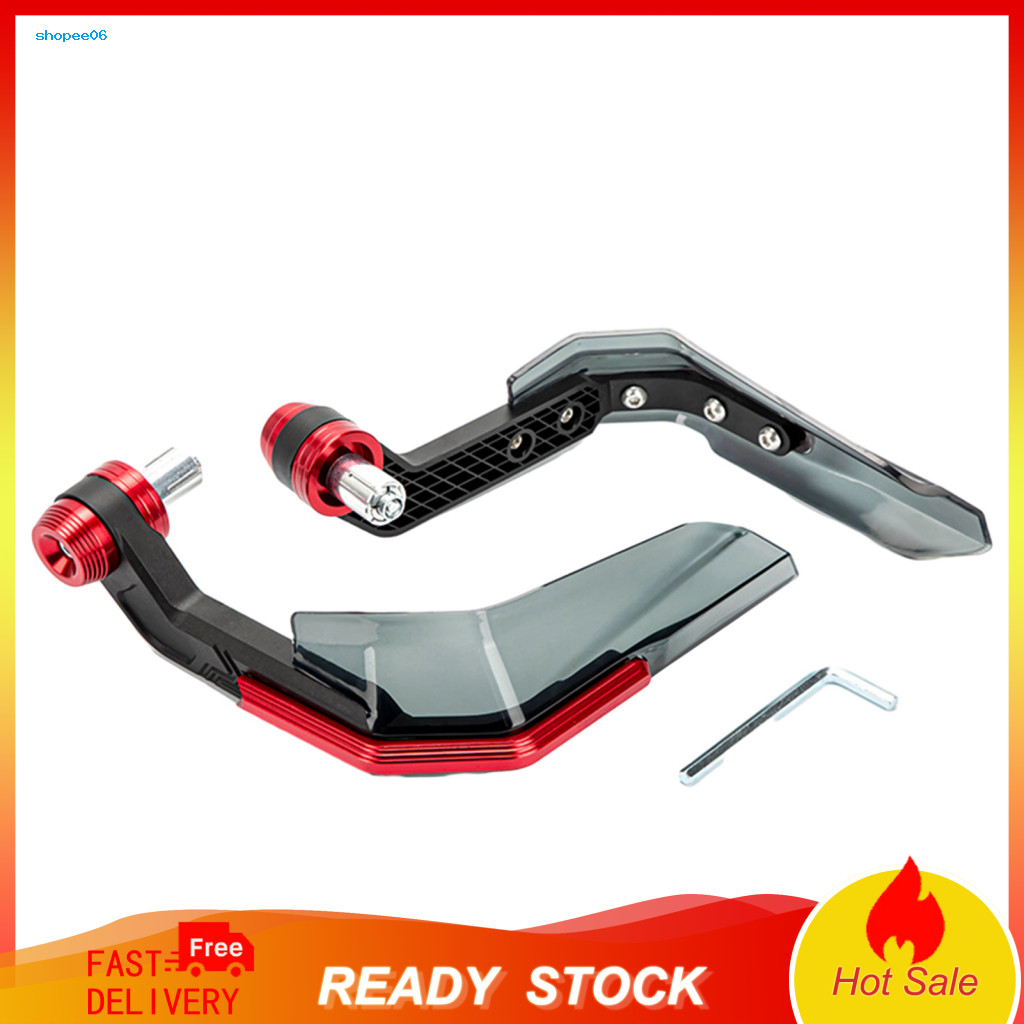 Anti-oxidation Hand Guard 1 Pair Universal 22mm Motorcycle with Windshield Cnc Aluminum Handlebar Protector for Motorbik