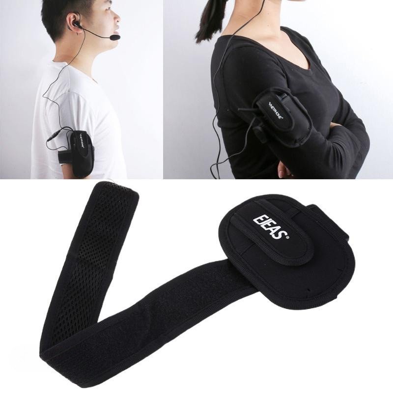 Referee Interphone Armband Bag Headset Armlet Headset Portable Bag for Cas