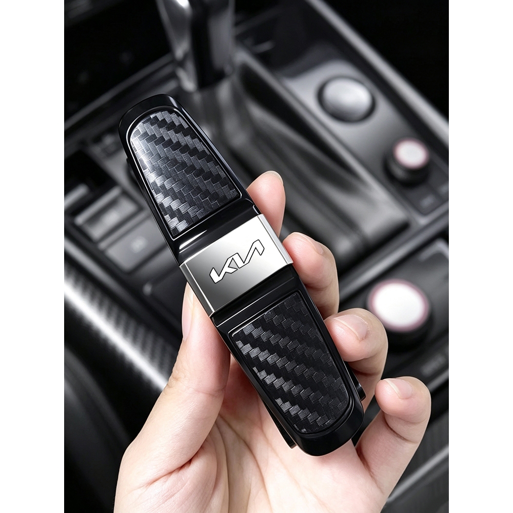 Multi Função Titular Do Bilhete Cartão Carro Viseira De Sol Óculos Apto Para Kia K2 K3 K6 K7 Sportage Carens Niro