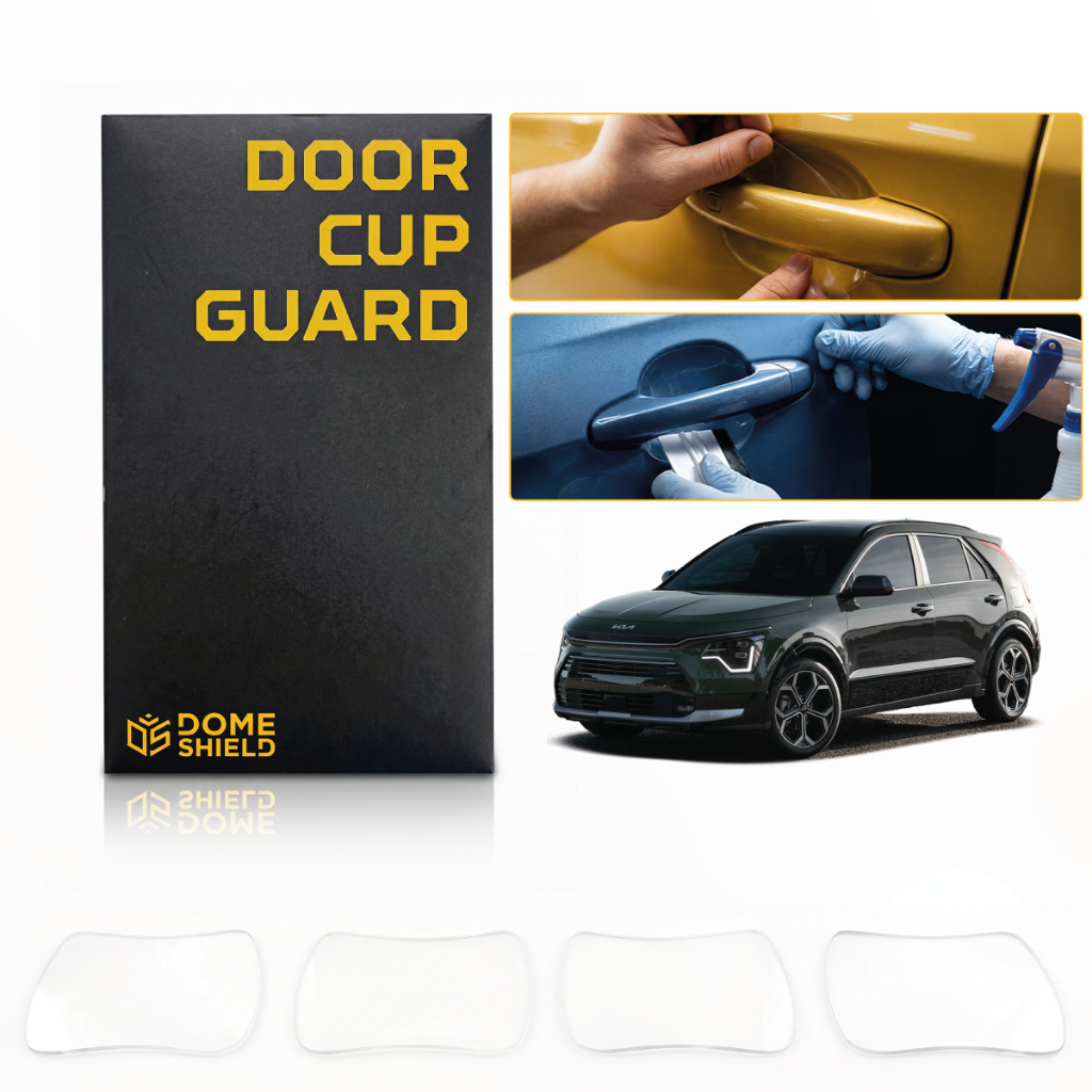 Kia Niro - Adesivo Película PPF Porta Copa Maçaneta Protetor Premium Transparente Carro