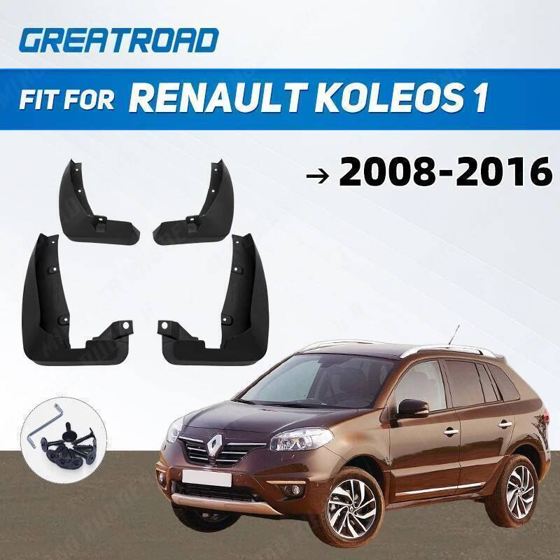 Retalhos De Lama Traseiros Dianteiros Para Renault Koleos 1 2008-2016 Fender Respingo Guardas-Lamas Acessórios Do Carro