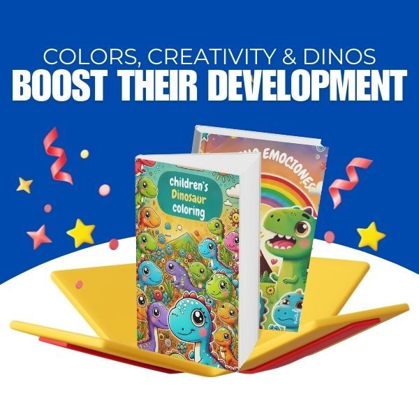 Children's Dinosaur Coloring