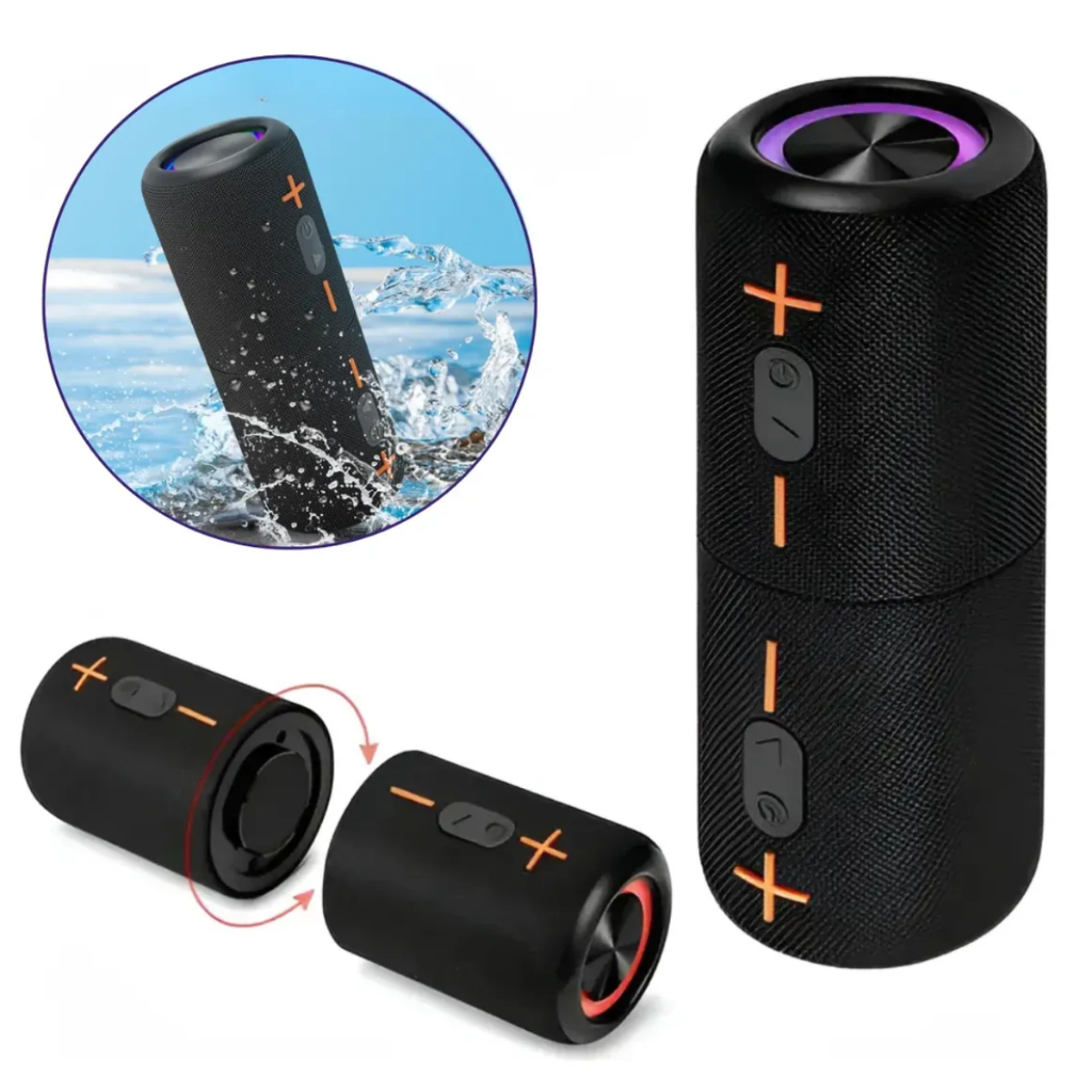 Boombox Bluetooth 50w Bass Boost Caixa Potente 2 Em 1, Com FM Integrado.