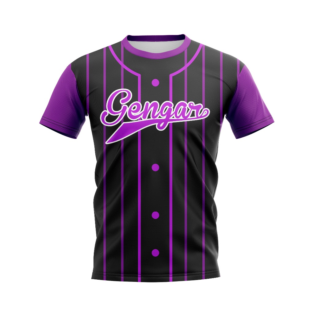 CAMISETA ARTE BASEBALL GENGAR