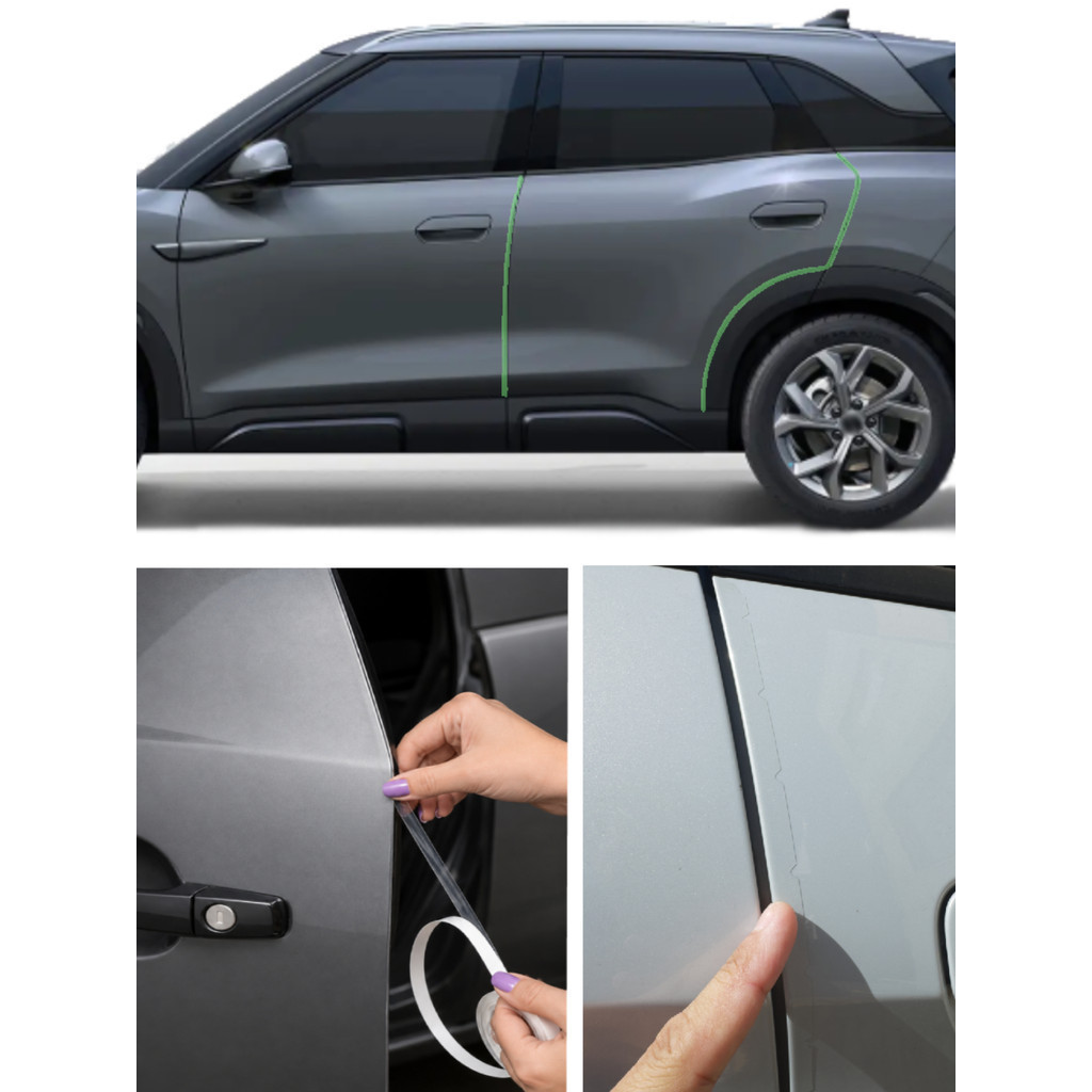 kit 4 protetores de porta PPF para Omoda C5
