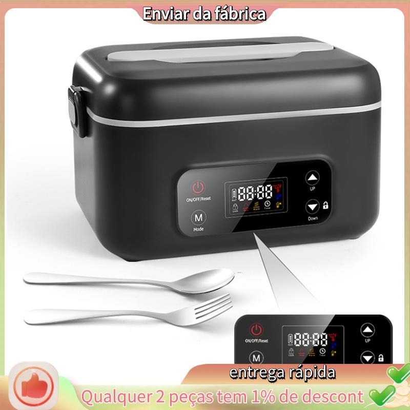 Para Adultos Lancheira Elétrica Sem Fio Aquecida Bateria De 24000mAh , Recipiente Removível De 5.5 Copos Com Plugue Da U