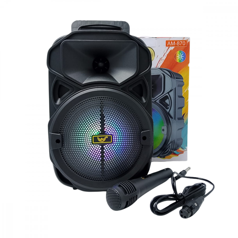 Karaokê Power 30W Bluetooth LED RGB - Altomex