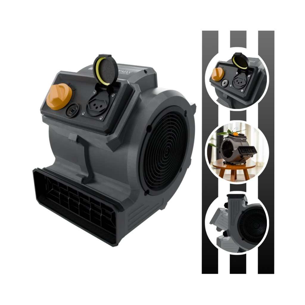 Ventilador e Secador De Pisos Dry Max Potência de 200w Com 3 Velocidades Wap